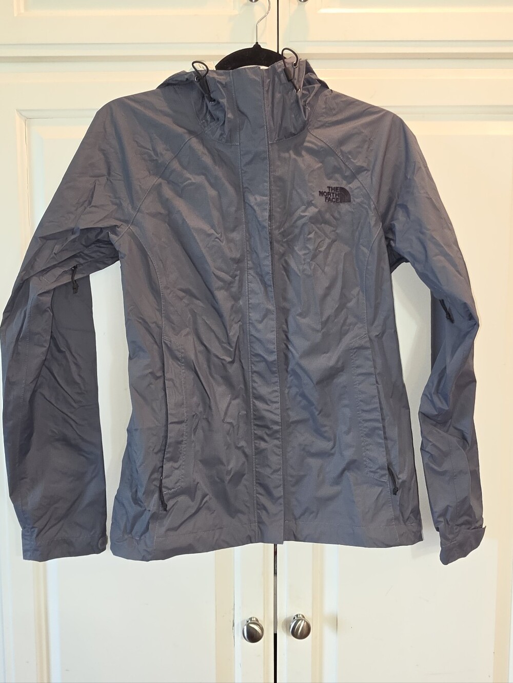 The North Face Women's Gray Waterproof Hooded Jacket XS